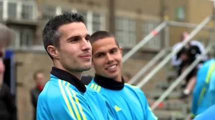 Kaka, Van Persie and Nani launch the new adidas Predator