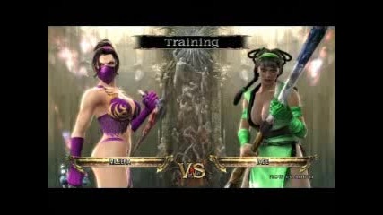 Soul Calibur 4 with Mortal Kombat Characters 