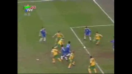 Chelsea Vs Norwich 2:0 Drogba Goal FA Cup