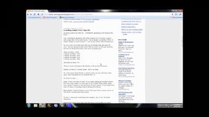 Free Warcraft Leveling Guides! 