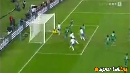група B - Нигерия 2 - 2 Южна Корея (световно - 22.06.2010)