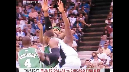 Glen Big Baby Davis Knocked Out Celtics Magic Game 5 