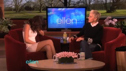 Selena Gomez interview on the Ellen show 2011