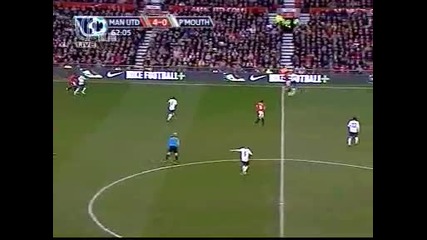 Гол на Бербатов Manchester United vs Portsmouth 4 - 0 