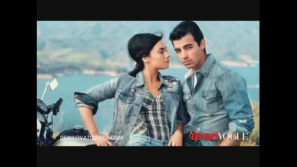 Demi Lovato and Joe Jonas Teen Vogue Covershoot