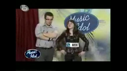 Music Idol 3 - Журито Се Гаври С Учасничка Смях