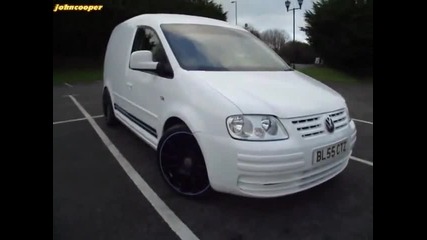 Vw Caddy - White & Black