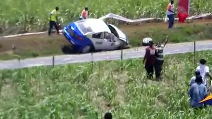 Инцидент на Sol Rally Barbados 2010 