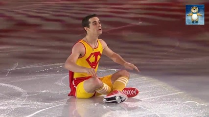Javier Fernandez - Хавиер Фернандес. Фигурно пързаляне - гала вечер. Сочи 2014