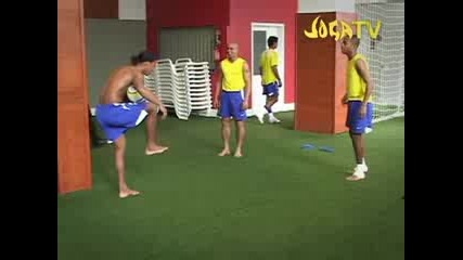 Ronaldinho, Robinho, Roberto carlos