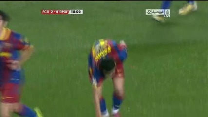 29.11.2010 - Ел Класико - Барселона 2 - 0 Реал Мадрид гол на Педро 
