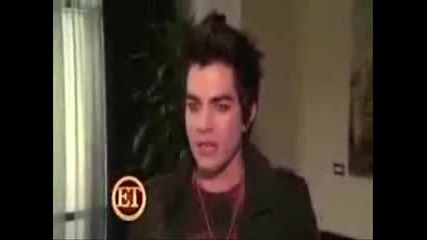 Adam Lambert интервю преди American Music Awards 2009