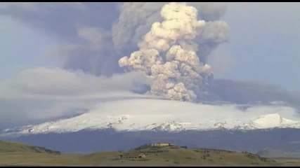 Изригването на вулкана в Исландия 