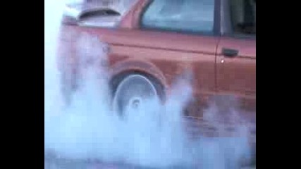 Bmw M3 - Пали гумите