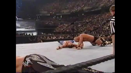 King of the Ring 2001 Chris Benoit vs Chris Jericho vs Stone Cold [ W W F championship]*втора част*