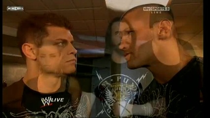 R A W 08/02/2010 The Legacy & Randy Orton Backstage // High Quality 