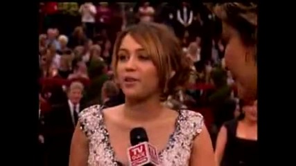 oscars 2009 miley cyrus 