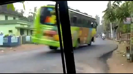 Шумахер вече кара автобус - Смях!!