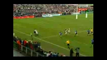 Rugby Brian ODriscoll moment of genius