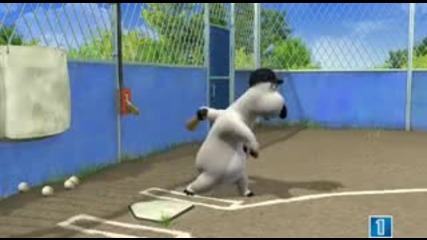 Bear - играе бейсбол