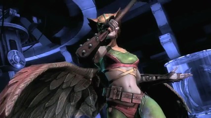 Injustice Gods Among Us - Green Arrow vs Hawkgirl
