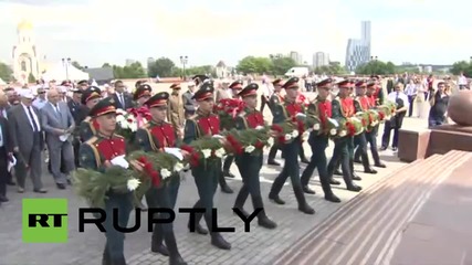 Russia: Hundreds attend WWII commemoration in Moscow