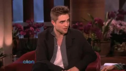 Rob Pattinson on Ellen - Everybody loves Robert Pattinson! 