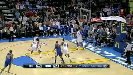 Golden State Warriors vs Oklahoma City Thunder 109 - 114 [05.12.2010]