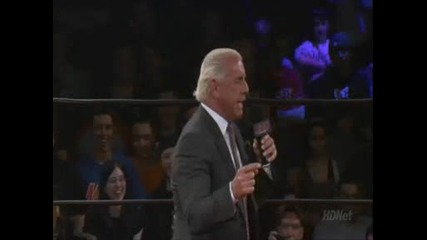 Ric Flair на живо в Ring of Honor