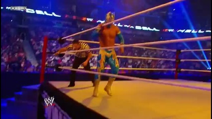 Sin Cara (i) - Over The Top Rope Somersault Senton