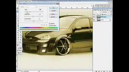 Virtual Tuning Photoshop Ford Focus 
