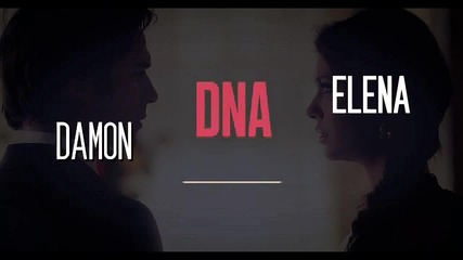 Damon and Elena - D N A