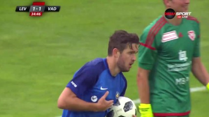 Левски изравни на Вадуц с гол на Буш