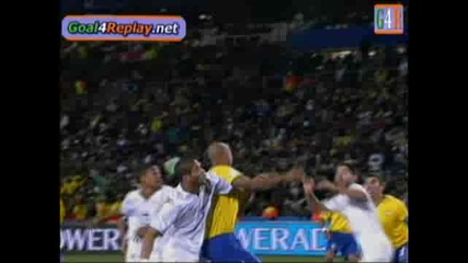 28.06 Сащ - Бразилия 2:3 Лусио - Победен Гол - Бразилия Шампион