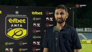 Александър Тунчев след победата над Локомотив София