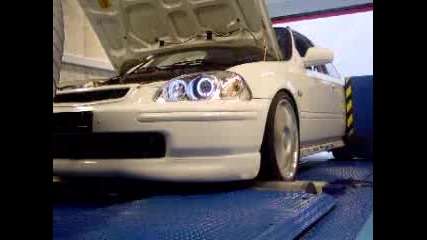 Civic Ek4 1.6 Vti Turbo - Dyno Test