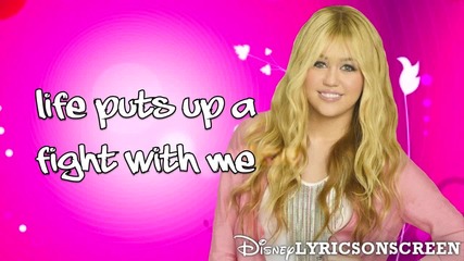 Hannah Montana - I`m Still Good (lyrics Video) Hq 