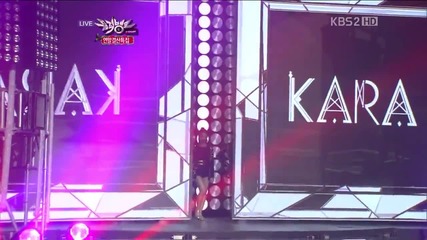 Kara - Pandora @ Music Bank [21/12/12]