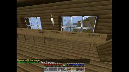 minecraft-приключения в Pvp сървър, епизод 2-градина и мина