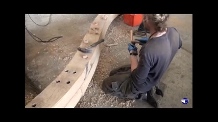 Как да направим дървени "пирони" - дюбел за нуждите на корабостроенето част 2-ра