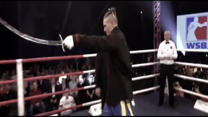Oleksandr Usyk - Enters the ring with a Sword