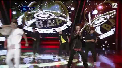 B.a.p - No Mercy @ M! countdown (02.08.2012)