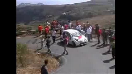 Инцидент С Nissan Micra Rally Gran Canaria