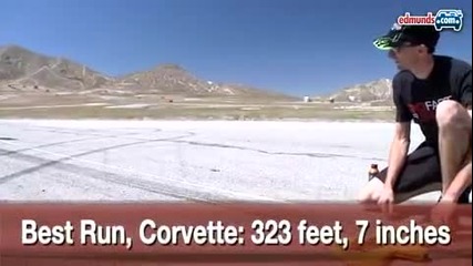 Burnout Super Test Part 2 Viper Srt - 10 vs. Corvette Z06 Carbon 