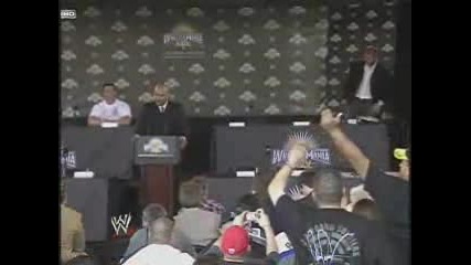 Wrestlemania 24 Press Conference 3/6