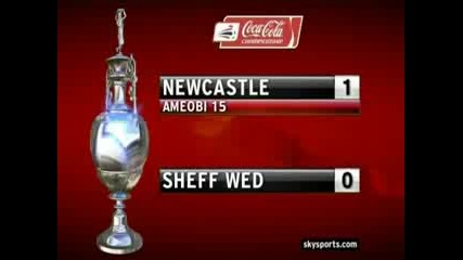 Newcastle 1 - 0 Sheffield Wednesday