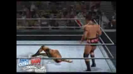 Smackdown Vs. Raw 2008 Randy Vs Тhe R Ock