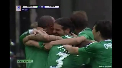 Русия Премиер Лига Сезон 2011 Десети Кръг - Терек Грозни 1:0 Анжи Махачкала