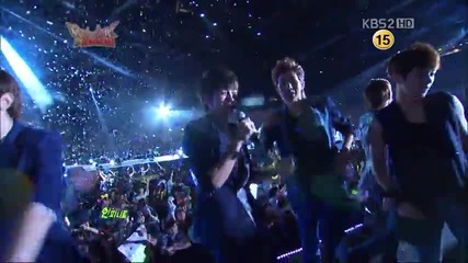 All Artist - Run To You @ Music Bank in Hk (06.07.2012)