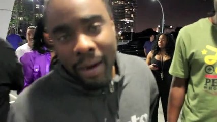 Rick Ross, Diddy & Wale Attend Miami Heat Home Game!